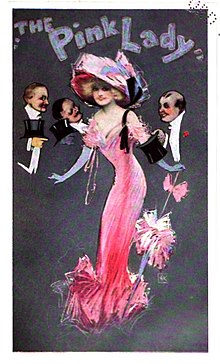 The Pink Lady, 1911 poster by Hamilton King The Pink Lady by Hamilton King - 1911.jpg