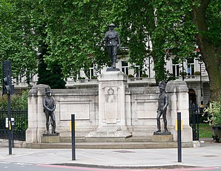 <span class="mw-page-title-main">Rifle Brigade War Memorial</span> Memorial in London, England