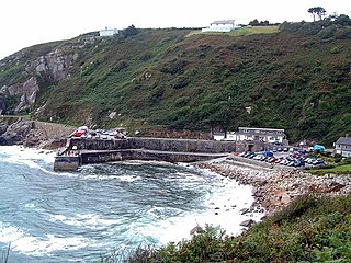 <span class="mw-page-title-main">Lamorna</span> Human settlement in England