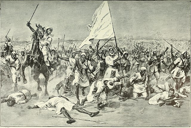 The Battle of Omdurman in 1898