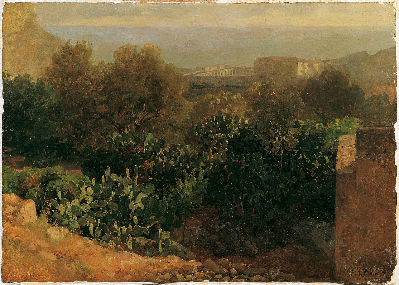 Thomas Ender - SÃ¼dliche Landschaft mit Kakteen - 5557 - Ã–sterreichische Galerie Belvedere.jpg