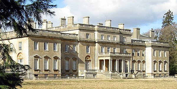 Tottenham House, Wiltshire, east front, in 2006