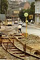 Tram track repairs in Gotha August 1989.jpg