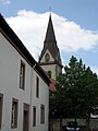 Turm der Neustadtkirche St. Johannes Baptist in Warburg