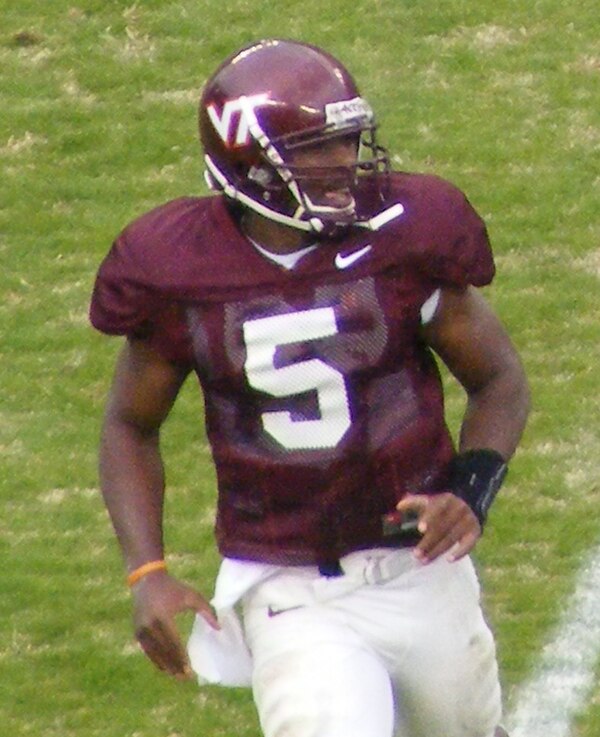 Virginia Tech quarterback Tyrod Taylor was the 2010 Player of the Year in the Atlantic Coast Conference.