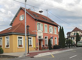 The town hall in Ueberstrass