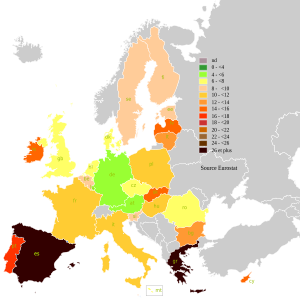 Résultat de recherche d'images pour "taux de chomage le moins eleve en europe"