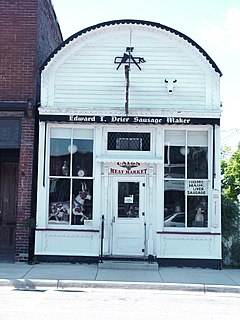 Driers Meat Market United States historic place