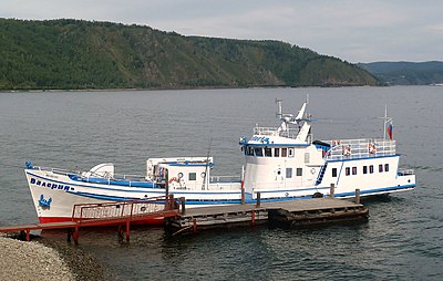 Valeriya (ship, 1971) on Lake Baikal