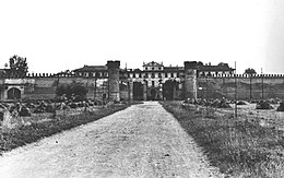 Avenue d'entrée du château de Torneamento à San Fruttuoso en 1937.jpg