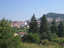 Vue de la ville de Dospat, majoritairement peuplée de Pomaks.