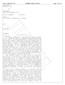 In 1997, the Supreme Court laid down guidelines in the Vishakha case, pending formal legislation, for dealing with sexual harassment of women at the workplace. Vishaka.pdf