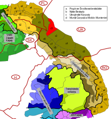 Lagekarte des Gebirges - c3