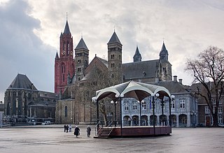 Vrijthof Square in Maastricht, the Netherlands