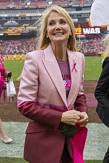 Snyder's wife and CEO of the Washington Commanders, Tanya, in 2021