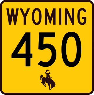 <span class="mw-page-title-main">Wyoming Highway 450</span>
