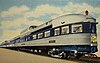 The Blue Bird's "Vista-Dome" dome parlor-observation car in the 1950s.