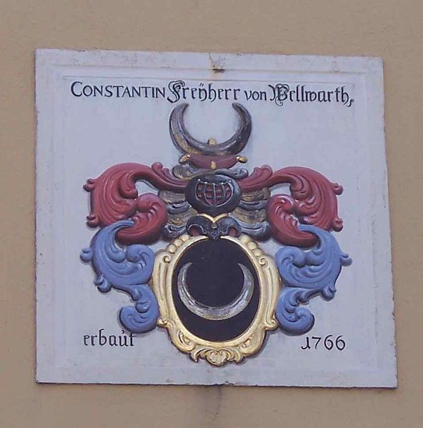 File:Wappen Wellwarth am Pfarrhaus Polsingen.jpg