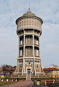 Water tower called Old Lady in Szeged, Hungary