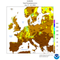 Dürre Und Hitze In Europa 2022: Meteorologie und klimatologischer Kontext, Südeuropa, Mitteleuropa