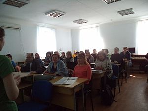 Wikitraining in Mykolaiv