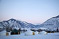 * Nomination Winter sunset at Altay Mountains near Aktash Village --KpokeJlJla 07:45, 28 January 2021 (UTC) * Decline  Oppose The houses are blur. --Junior Jumper 09:02, 28 January 2021 (UTC)