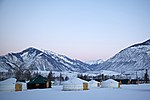 Миниатюра для Файл:Winter sunset at Altay Mountains.jpg