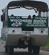 Original Wisconsin Duck from Wisconsin Dells, Wisconsin WisconsinDellsDucks.jpg