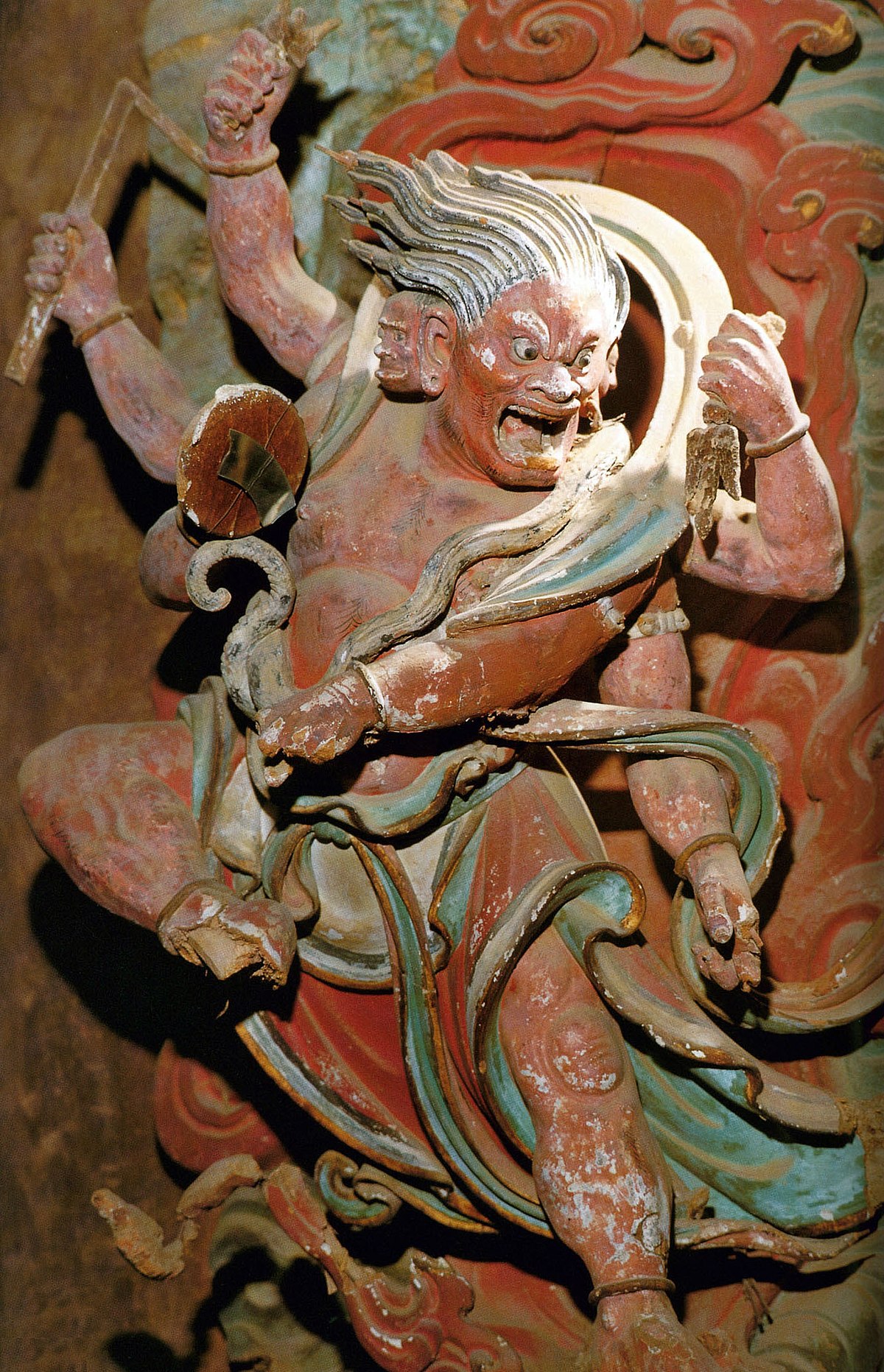File:Yuan Dynasty (元) statue of Hayagriva (馬頭觀音; 马头观音 