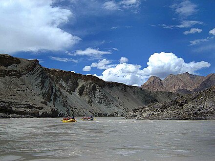 Rafting in Ladakh, India