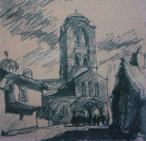 File:'Saint Premte' drawing, 1930, 25 x 40.JPG