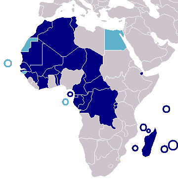 África francófona