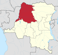 Location of Équateur Province