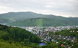 Вид с горы Комсомольской