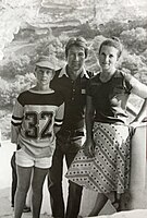 Дмитро і Валентина Мухарські разом із сином Антіном під час подорожі до Криму