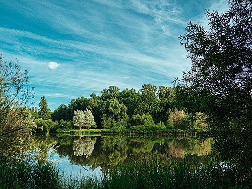 Bielaja Dacha Park in Minsk. Photograph: Darkcloud8