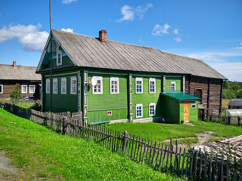 File:Карелия, Вехручей, дом N52.jpg