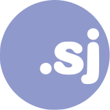 The logo for the .sj top-level domain owned by Norid.