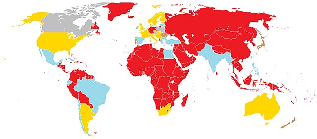 Map displaying countries that won medals during 1924 Summer Olympics