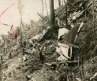 <span class="mw-page-title-main">1957 Cebu Douglas C-47 crash</span> Aircraft accident in the Philippines, killing 25