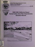 Миниатюра для Файл:1989-1990 California Desert Conservation Area plan amendment - decision record (IA 19891990californ00unkn).pdf