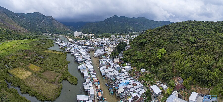 Aerial panorama