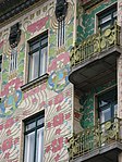 Majolica House (1898, Otto Wagner) in Wenen