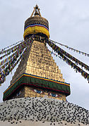 20110725 Budha eyes closeup Bodhnath Stupa Kathmandu