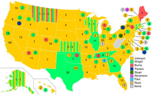 Detailed map on the 2012 vote for the presidential nomination by individual state delegations 2012LibertarianPresidentialNominationVotePathed.svg