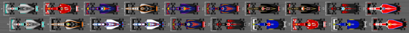 Diagram over kvalifiseringsrutenettet for Abu Dhabi Grand Prix 2015