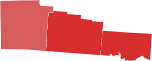 2016 Ohio's 10th congressional district election results by county.svg