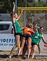 Deutsch: Beachhandball Weltmeisterschaften 2022; 20. Juli 2022 – Frauen, Testspiel, Deutschland-Niederlande English: 2022 Beach handball World Championships; 20 July – Women Test match Germany-Netherlands