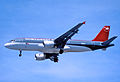 223go - Northwest Airlines Airbus A320-211; N314US@LAS;17.04.2003 (8063392507).jpg