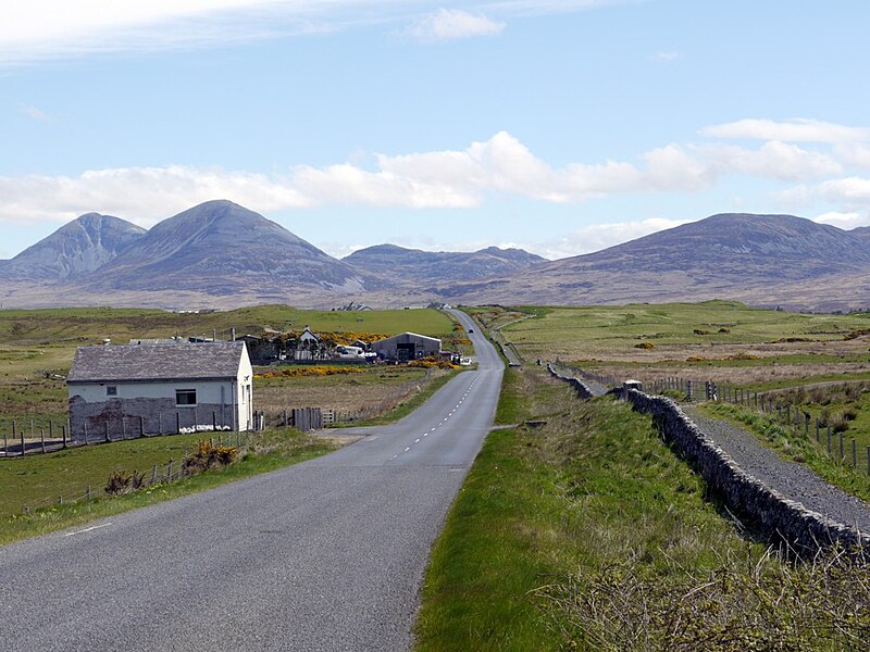 File:A846 near Scanistle - geograph.org.uk - 3486842.jpg